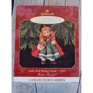Hallmark Ornament‎ Madame Alexander Little Red Riding Hood Collectors Christmas
